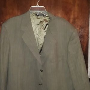 Perry Ellis Striped Portfolio Blazer